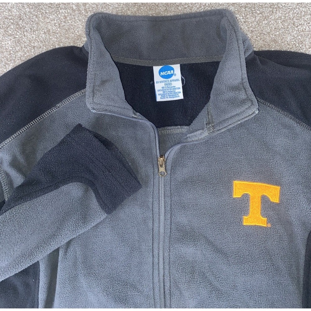 NCAA Knights Apparel Tennessee Volunteers Fleece Jacket Men M Performance Adjust